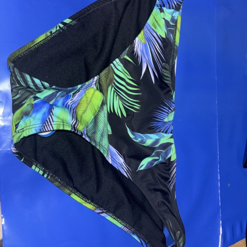 Salt & Cove Women's Hipster Swim Bathing Suit Bikini Bottoms large Black